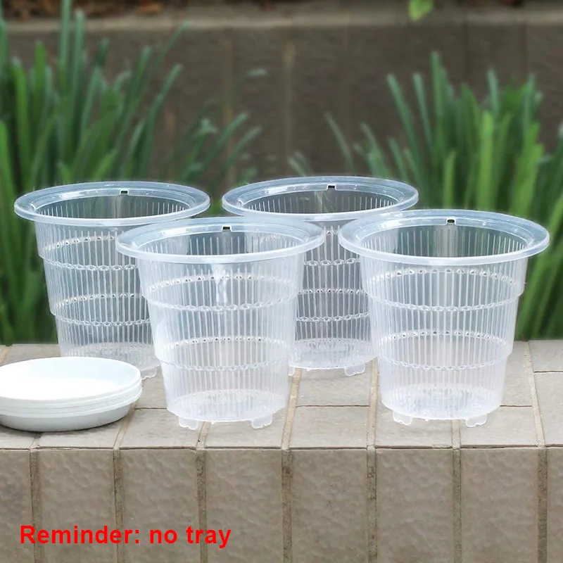 Clear Plastic Orchid Pots with Holes Hollow Breathable for Gardening Garden Home Home Accessories
Clear Plastic Orchid Pots with Holes Hollow Breathable for Gardening Garden Home Home Accessories
