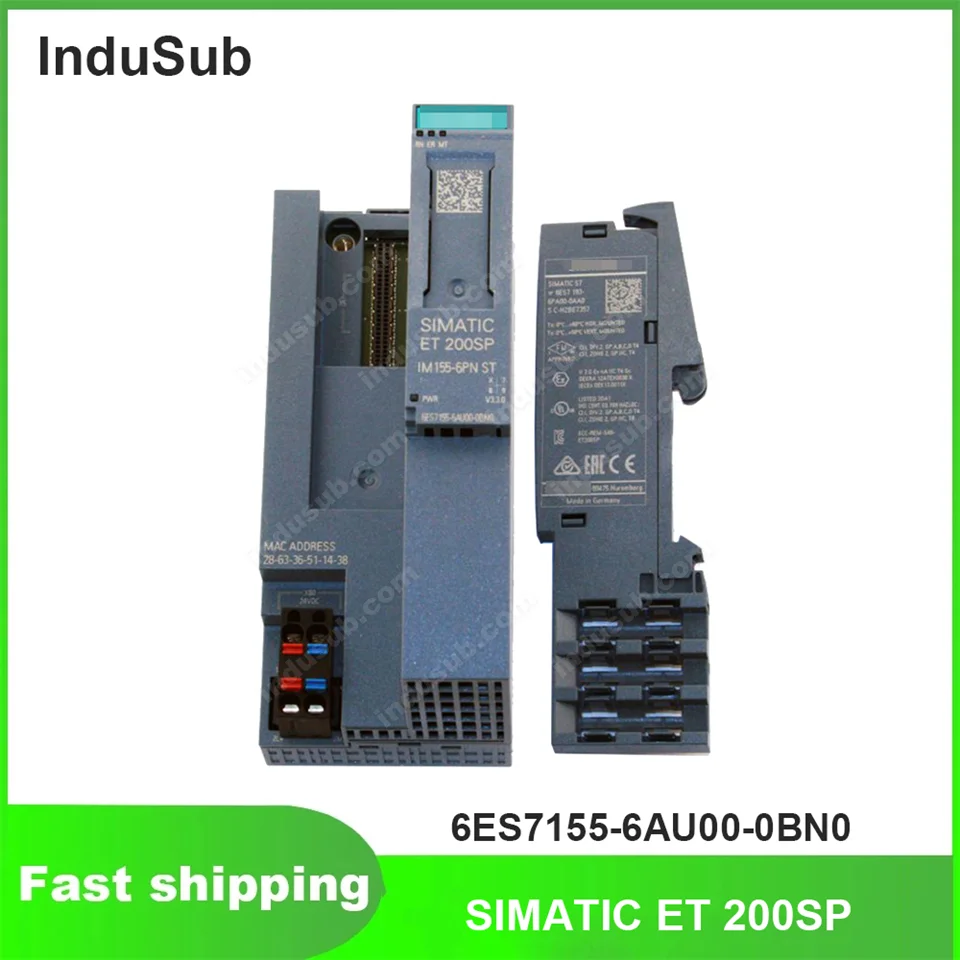 Модуль интерфейса 6ES7155-6AU00-0BN0 6ES71556AU000BN0 SIMATIC ET 200SP, новый оригинальный
Модуль интерфейса 6ES7155-6AU00-0BN0 6ES71556AU000BN0 SIMATIC ET 200SP, новый оригинальный