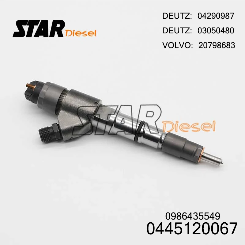 Star Diesel 0986435549 0445120067 Fuel Injectors 04290987 Diesel Injection Nozzle 0 445 120 067 04290987 for Volvo ec
Star Diesel 0986435549 0445120067 Fuel Injectors 04290987 Diesel Injection Nozzle 0 445 120 067 04290987 for Volvo ec