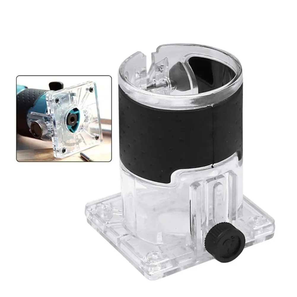 1PC 65mm Plastic Trimming Machine Base Transparent Assembly Woodworking Trimming Machine Transparent Cover
1PC 65mm Plastic Trimming Machine Base Transparent Assembly Woodworking Trimming Machine Transparent Cover