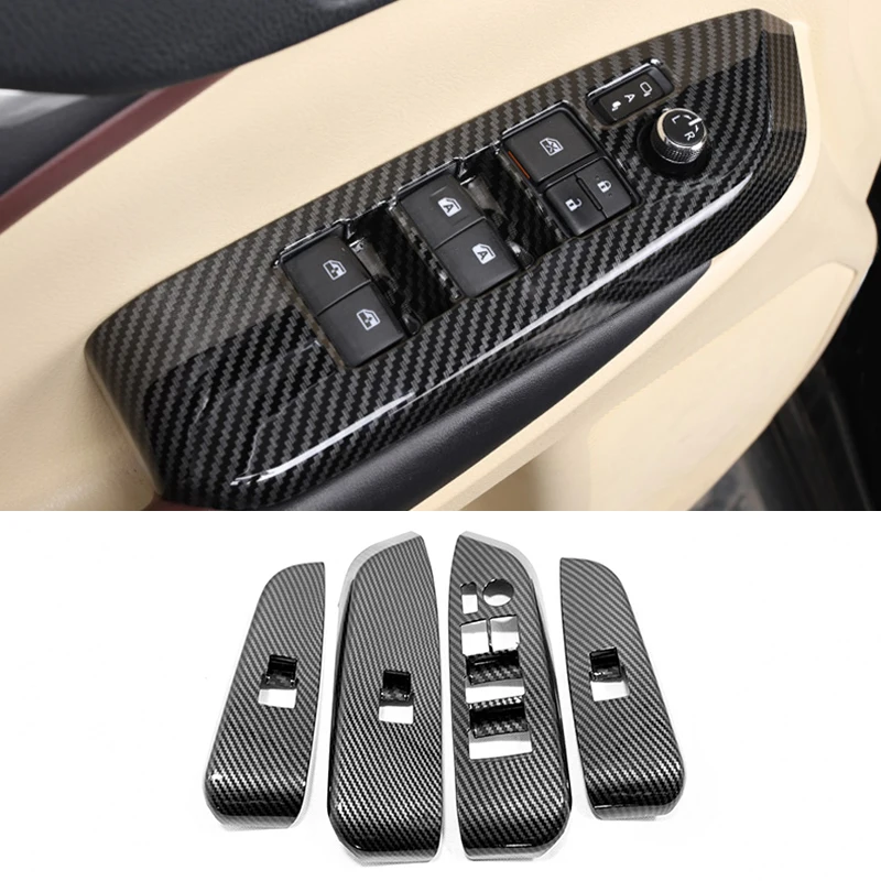 For Toyota Highlander Kluger 2014 to 2019 Accessories Car Door Armrest Window Glass Lift Control Switch Cover Trim Car styling
For Toyota Highlander Kluger 2014 to 2019 Accessories Car Door Armrest Window Glass Lift Control Switch Cover Trim Car styling
