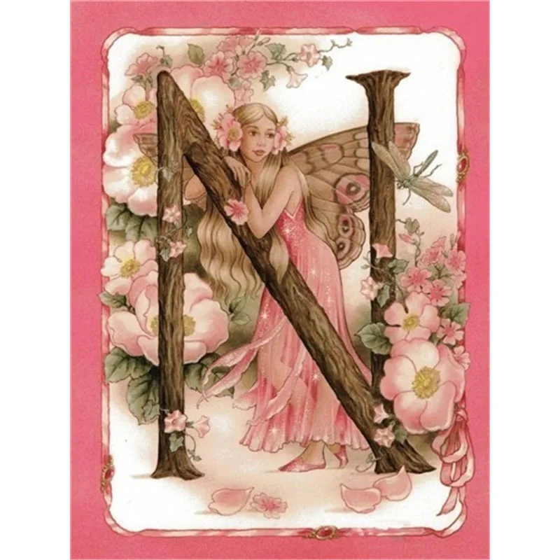 DIY Diamond Painting Cartoon Fairy Alphabet Picture of Rhinestone Diamond Painting Full Square Mosaic Home Decor Gift
DIY Diamond Painting Cartoon Fairy Alphabet Picture of Rhinestone Diamond Painting Full Square Mosaic Home Decor Gift