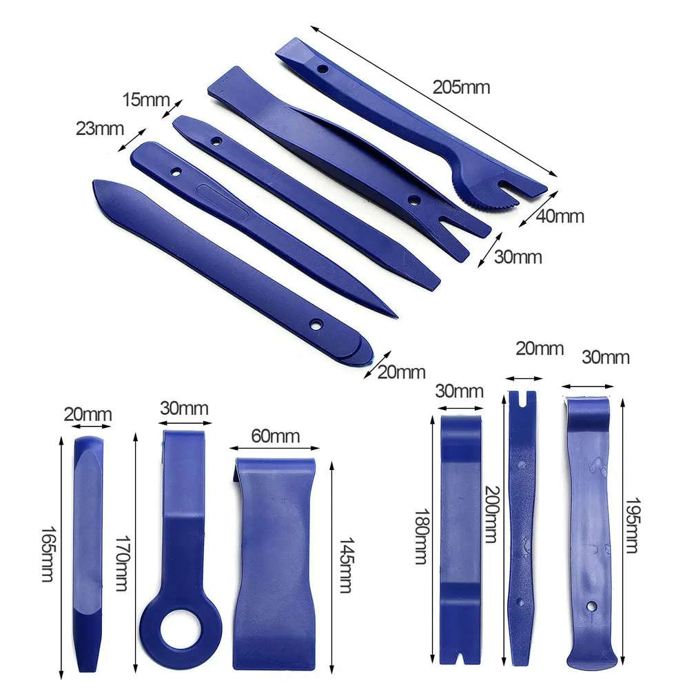 11 PCS Car Removal Kits Auto Interior Radio Panel Repair Tool Durable Door Clip Window Trim Removal Install Set
11 PCS Car Removal Kits Auto Interior Radio Panel Repair Tool Durable Door Clip Window Trim Removal Install Set