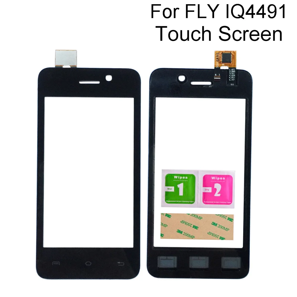 4.3" Mobile Touch Screen Glass For FLY IQ4491 IQ 4491 Touch Screen Sensor Digitizer Panel Front Glass Tools 3M Glue 
4.3" Mobile Touch Screen Glass For FLY IQ4491 IQ 4491 Touch Screen Sensor Digitizer Panel Front Glass Tools 3M Glue
