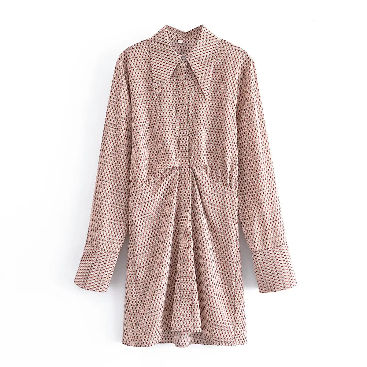 2021 Autumn Fashion Women Geometry Print Shirt Dress Long Sleeve Office Ladies Mini Dress
2021 Autumn Fashion Women Geometry Print Shirt Dress Long Sleeve Office Ladies Mini Dress