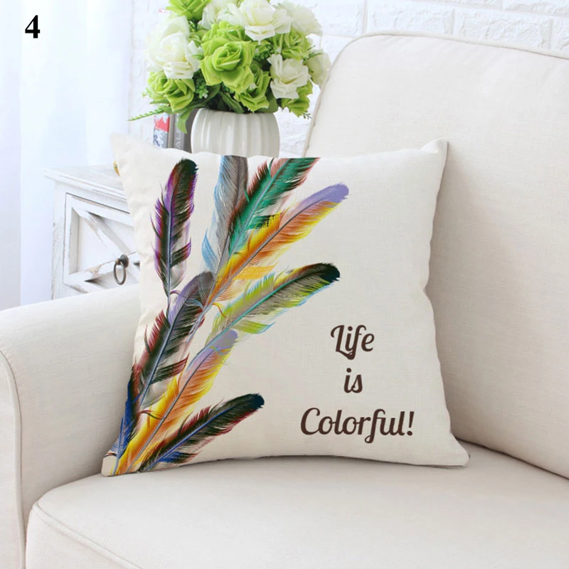 45*45cm Throw Pillows Cover Pillow Case Cushion Cover Pillowslip Car Decor Home Supplies Boho Style Peacock Feather Printing
45*45cm Throw Pillows Cover Pillow Case Cushion Cover Pillowslip Car Decor Home Supplies Boho Style Peacock Feather Printing
