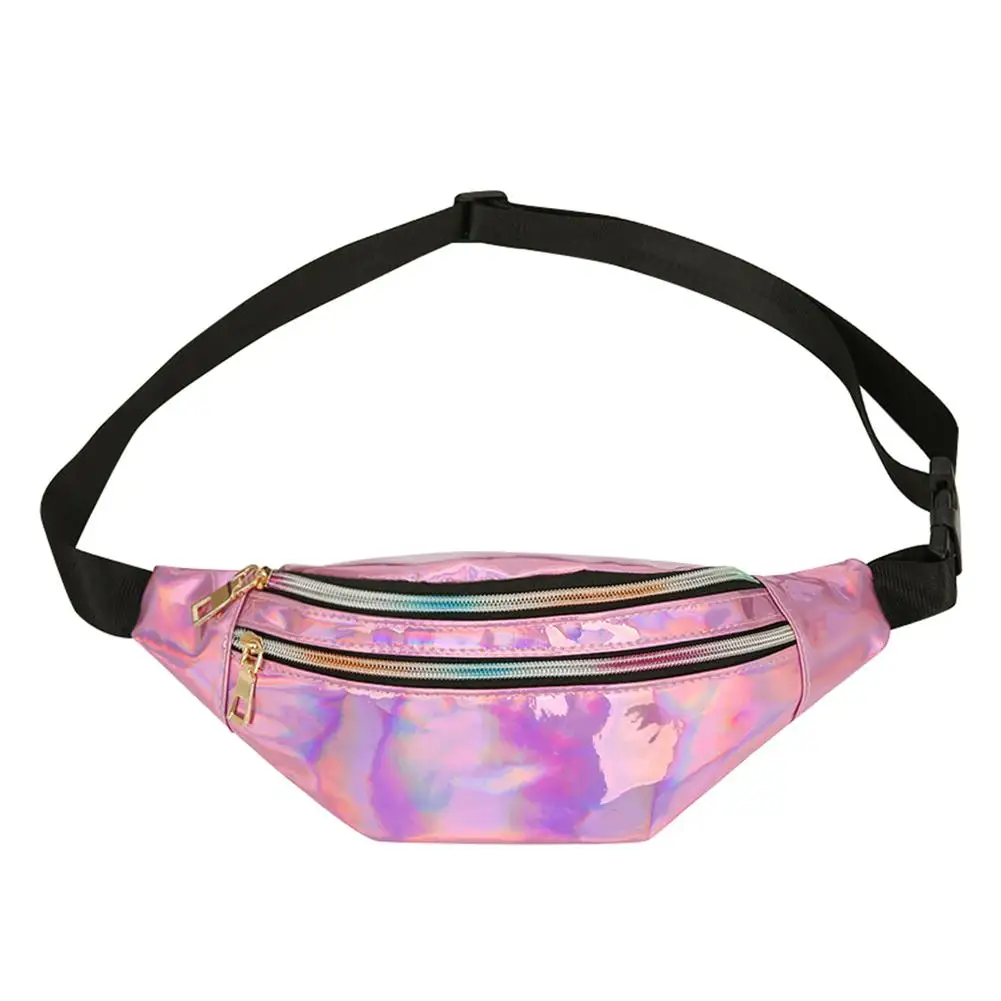 Fashion Crossbody Packs Multi-function Chest Bags Reflective Laser Women Zipper Double Layer Belt Waist Bum Shoulder Bags
Fashion Crossbody Packs Multi-function Chest Bags Reflective Laser Women Zipper Double Layer Belt Waist Bum Shoulder Bags