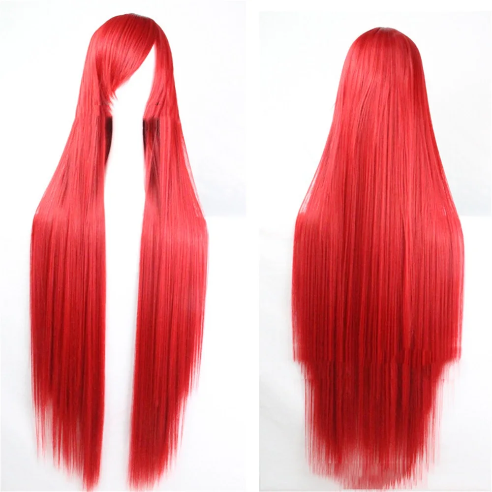 Pageup 100cm Long Straight Wigs With Bangs Heat Resistant Synthetic Hair For Women Red Brown Blonde Cosplay Wigs
Pageup 100cm Long Straight Wigs With Bangs Heat Resistant Synthetic Hair For Women Red Brown Blonde Cosplay Wigs