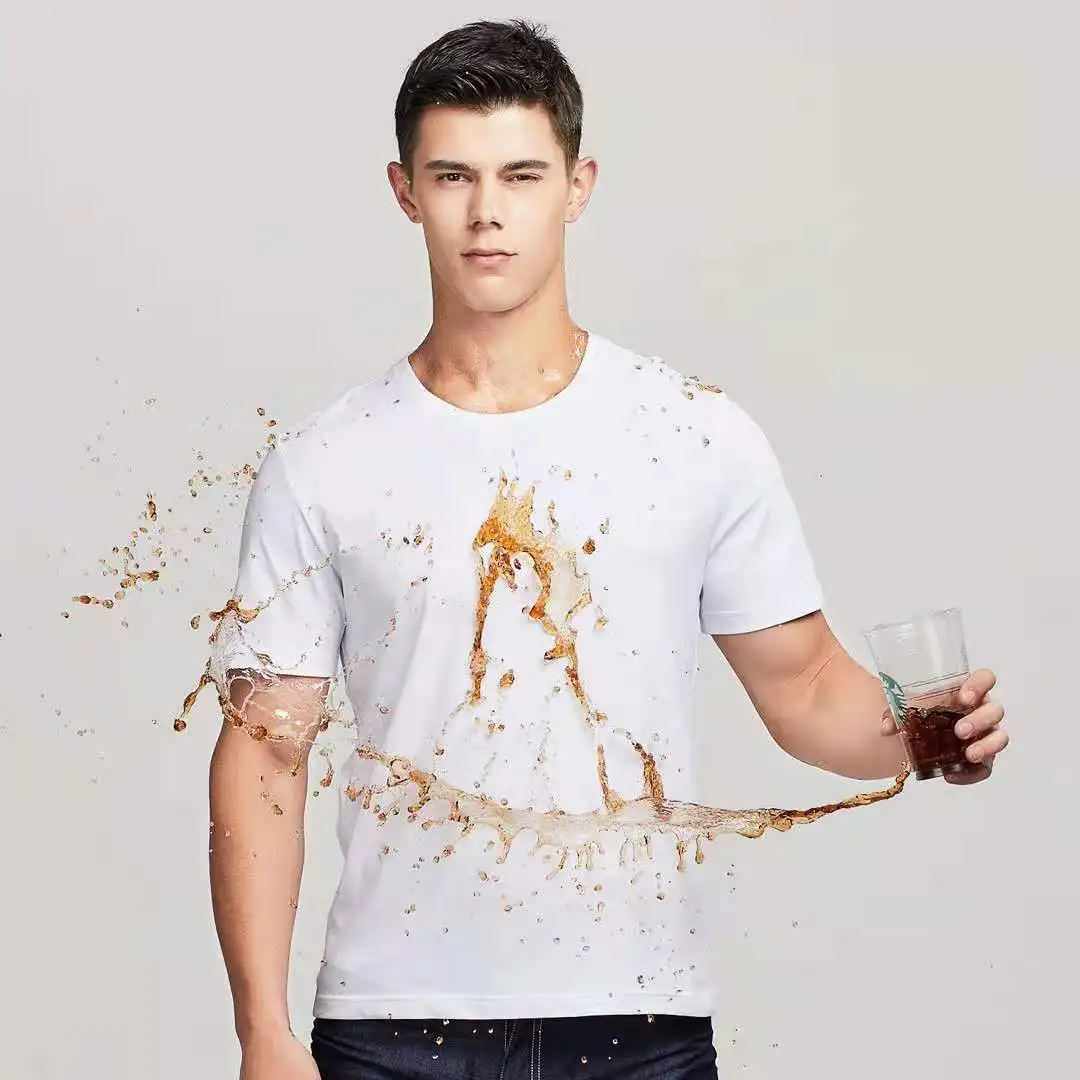 Xiaomi Supield Short Sleeve T-Shirt Male Black Technology Hydrophobic Waterproof Antifouling Quick Dry Half Sleeve Couple Outfit
Xiaomi Supield Short Sleeve T-Shirt Male Black Technology Hydrophobic Waterproof Antifouling Quick Dry Half Sleeve Couple Outfit