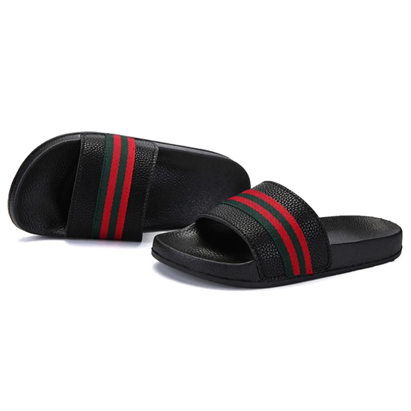 New Brand Men Slippers High Quality Thick Sole Non-slip Luxury Brand Sandals Summer Beach Shoes Slides Flip Flops Man Slipper
New Brand Men Slippers High Quality Thick Sole Non-slip Luxury Brand Sandals Summer Beach Shoes Slides Flip Flops Man Slipper
