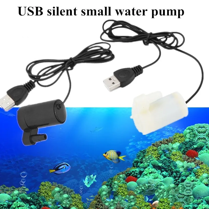 2 Colors 5V Vertical Submersible Micro Mini Electric Pump Mute USB One Meter Line DC Low Voltage 120L/H Aquarium Fish Tank
2 Colors 5V Vertical Submersible Micro Mini Electric Pump Mute USB One Meter Line DC Low Voltage 120L/H Aquarium Fish Tank
