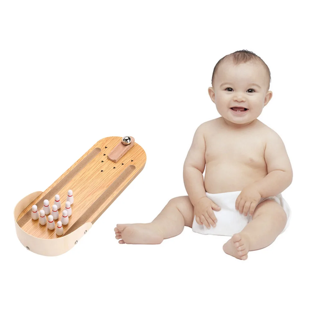 Child Toys Wooden Mini Desktop Bowling Game Toy Set Fun Indoor Parent-Child Interactive Table Game Bowling Developmental Toy
Child Toys Wooden Mini Desktop Bowling Game Toy Set Fun Indoor Parent-Child Interactive Table Game Bowling Developmental Toy