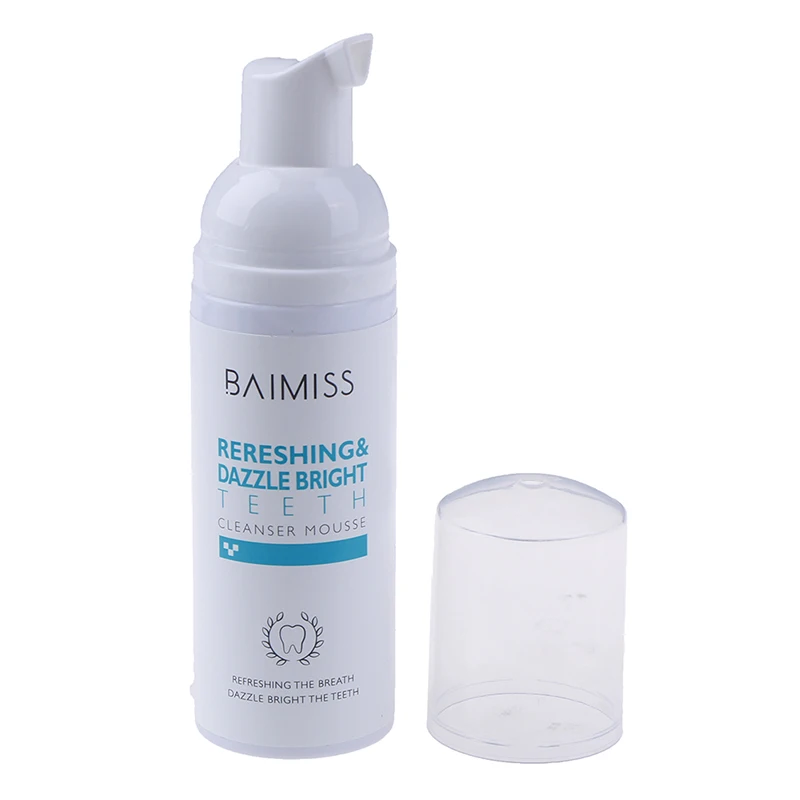 1pcs Fresh Shining Tooth-Cleaning Mousse Toothpaste Teeth Whitening Oral Hygiene Removes Plaque Stains Bad Breath Dental Tool
1pcs Fresh Shining Tooth-Cleaning Mousse Toothpaste Teeth Whitening Oral Hygiene Removes Plaque Stains Bad Breath Dental Tool