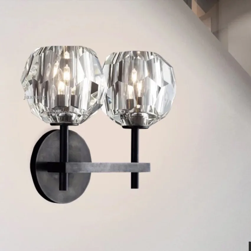 Vintage Crystal Decor Wall Lamps Modern Personality Sconce Romantic Home Light Fixture Bathroom Bedside Wall Lights Indoor Lamp
Vintage Crystal Decor Wall Lamps Modern Personality Sconce Romantic Home Light Fixture Bathroom Bedside Wall Lights Indoor Lamp