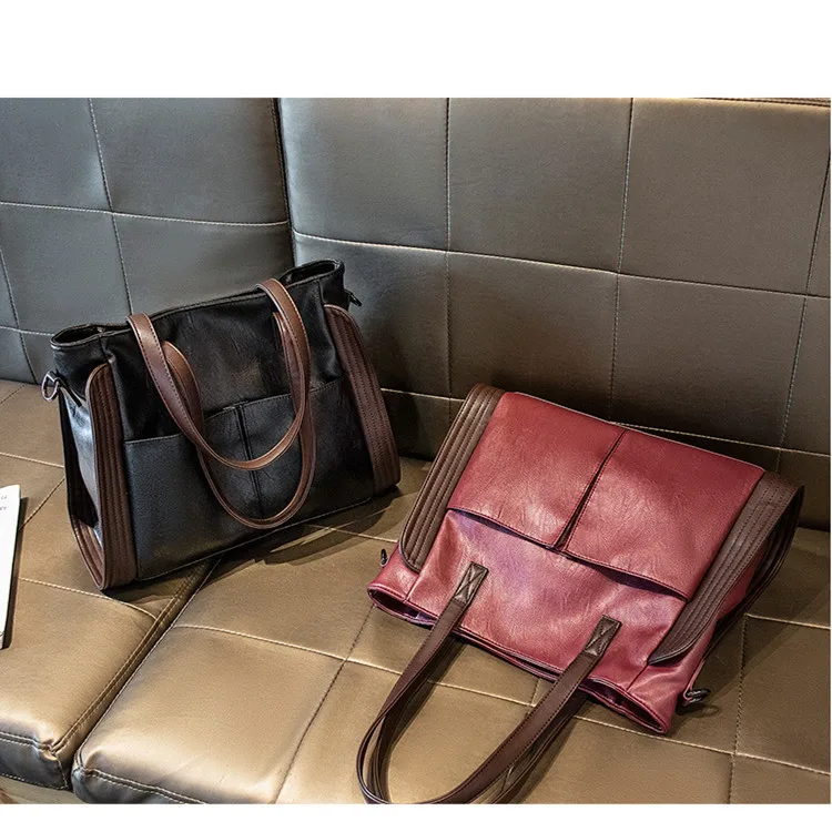 Casual Tote Bag Female Luxury Handbag Large Capacity Shoulder Bag for Women Ladies Vintage PU Leather Crossbody Bag Sac A Main
Casual Tote Bag Female Luxury Handbag Large Capacity Shoulder Bag for Women Ladies Vintage PU Leather Crossbody Bag Sac A Main