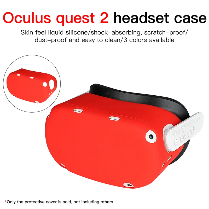 Quest 2 Headset Protective Silicone Case Box Casket Cover Shield jacket Protection Film for Oculus Quest 2 accessory Fit Parts
Quest 2 Headset Protective Silicone Case Box Casket Cover Shield jacket Protection Film for Oculus Quest 2 accessory Fit Parts