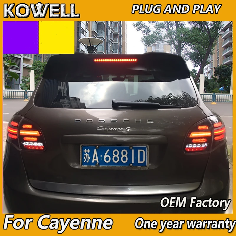 KOWELL LED Taillight Lamp for Porsche Cayenne 2011-2013 taillights for Cayenne LED dynamic turn signal tallight
KOWELL LED Taillight Lamp for Porsche Cayenne 2011-2013 taillights for Cayenne LED dynamic turn signal tallight