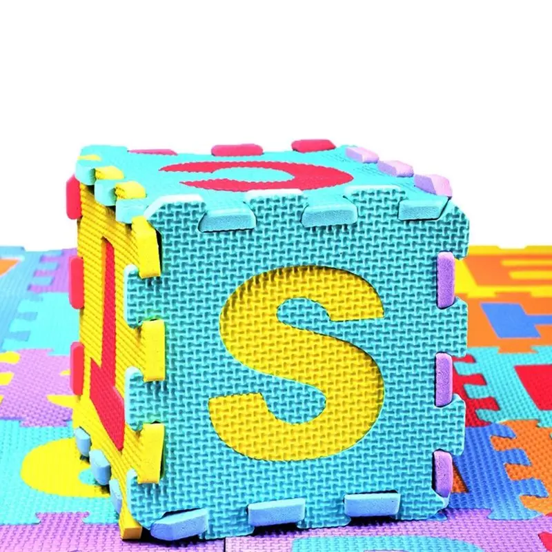 36Pcs/Set Baby Puzzle EVA Foam Play Mat Number Interlocking Exercise Tiles Pad Kids Shatter Resistant Crawling Rug
36Pcs/Set Baby Puzzle EVA Foam Play Mat Number Interlocking Exercise Tiles Pad Kids Shatter Resistant Crawling Rug