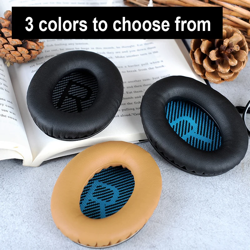 Сменные амбушюры накладки для наушников BOSE QC35 QC25 QC15 AE2 с эффектом памяти запасные