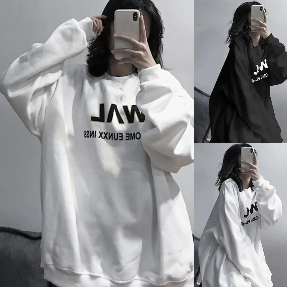 70% Hot Sell Casual Women Long Sleeve O Neck Blouse Top Letters Print Oversized Sweatshirt
70% Hot Sell Casual Women Long Sleeve O Neck Blouse Top Letters Print Oversized Sweatshirt