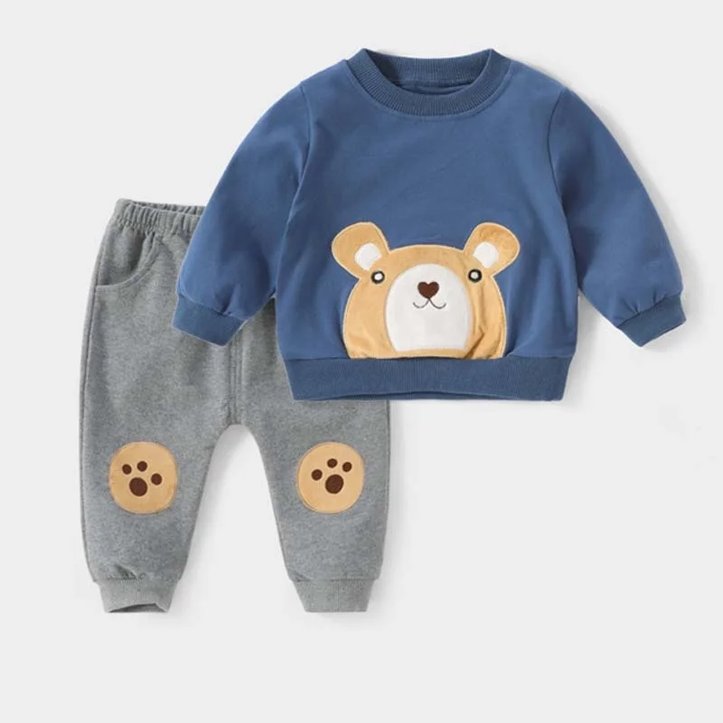 Boys Girls Clothes Suit Spring Autumn Baby Cartoon Bear Jacket Pants 2Pcs Toddler Children Clothing Kids Boy Sport Outfit 1-5T
Boys Girls Clothes Suit Spring Autumn Baby Cartoon Bear Jacket Pants 2Pcs Toddler Children Clothing Kids Boy Sport Outfit 1-5T