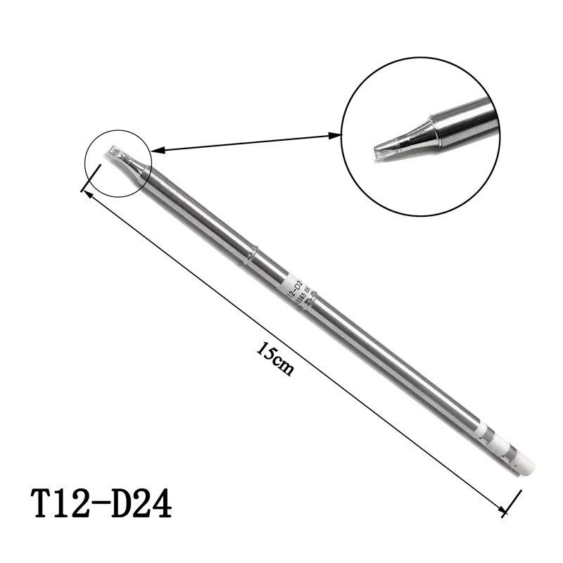 5 Pcs T12 Series Solder Iron Tips for Hakko FX951 BAKON 950D Soldering Station
5 Pcs T12 Series Solder Iron Tips for Hakko FX951 BAKON 950D Soldering Station
