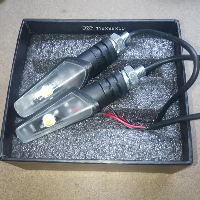 Motorcycle Aluminum LED Turn Signal Light Indicator Blinker Light Universal for Yamaha Suzuki Kawasaki
Motorcycle Aluminum LED Turn Signal Light Indicator Blinker Light Universal for Yamaha Suzuki Kawasaki