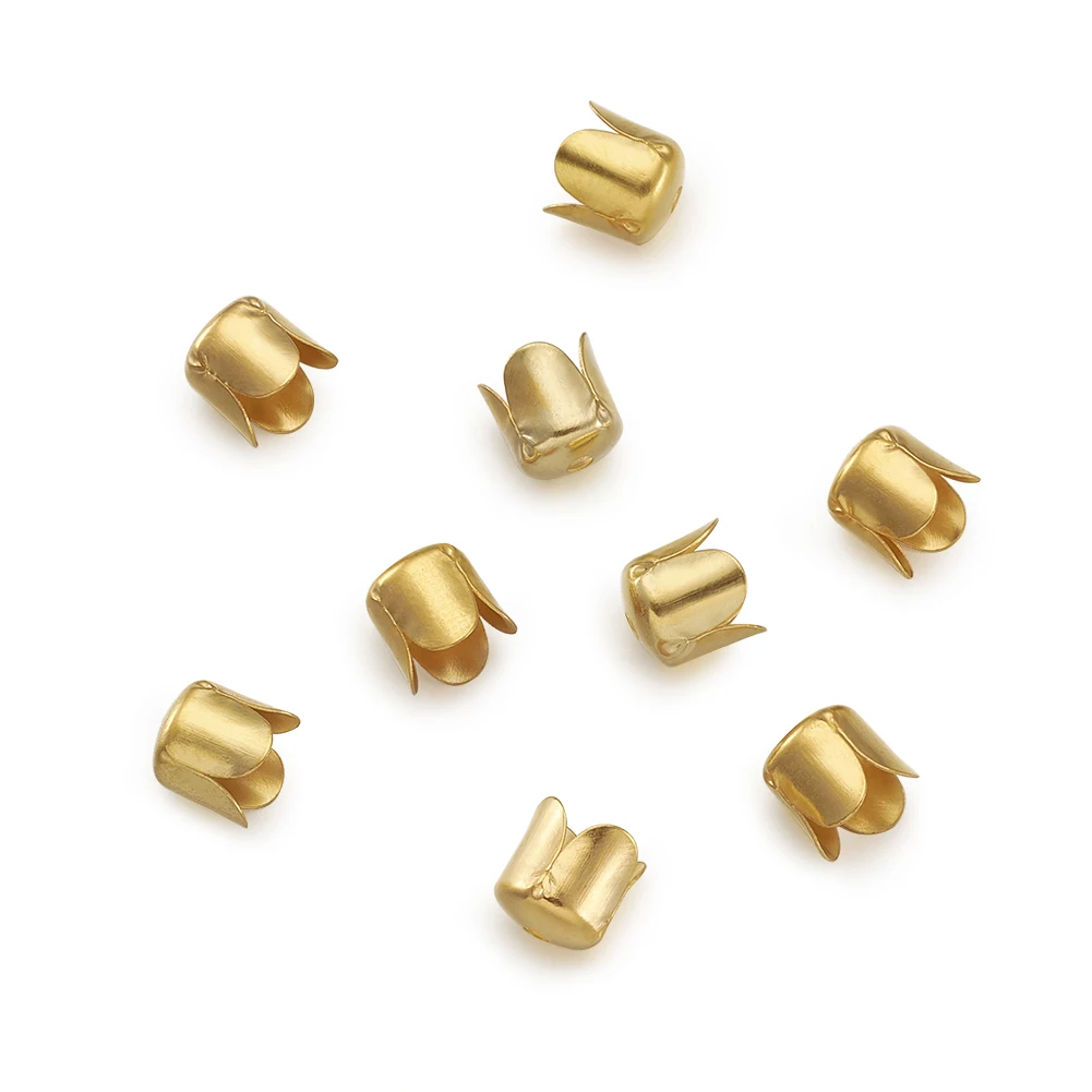 Pandahall 20pcs Iron Bead Caps Flower 4-Petal End Caps for Jewelry Necklace Bracelets Earrings Beads Making DIY
Pandahall 20pcs Iron Bead Caps Flower 4-Petal End Caps for Jewelry Necklace Bracelets Earrings Beads Making DIY