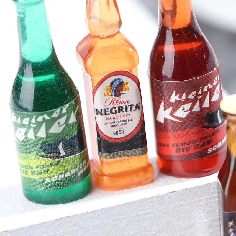10Pcs 1/12 Miniature Wine Bottles Dollhouse Kitchen Accessories - Mini Dolls House Living Room Accessories Beer Drink Bottles
10Pcs 1/12 Miniature Wine Bottles Dollhouse Kitchen Accessories - Mini Dolls House Living Room Accessories Beer Drink Bottles
