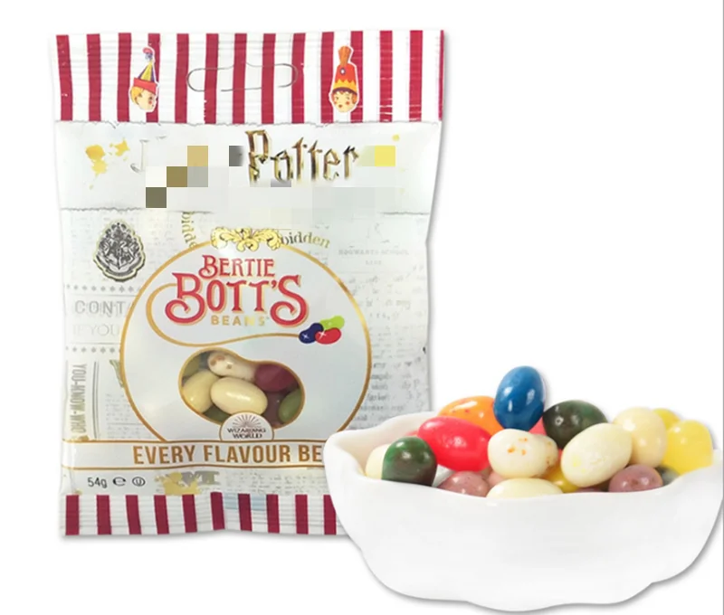 

1box 54gram Bertie Botts joke sugar every flavour boozled beans funny candy in party made in Thailand