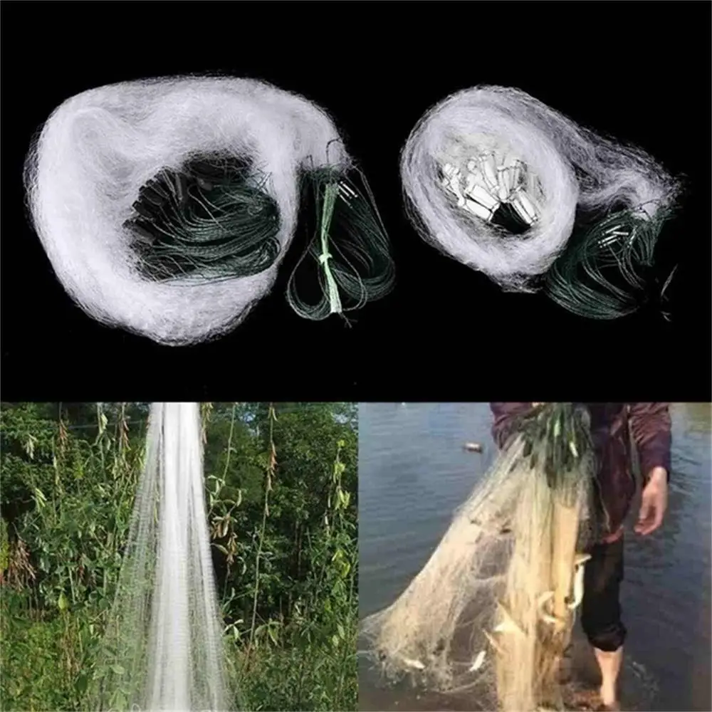 Durable Single Layer Nylon Fish Line Fishing Gear Fishing Cage Shrimp Cage Folding Fishnet Crawfish Fishing Net Portable
Durable Single Layer Nylon Fish Line Fishing Gear Fishing Cage Shrimp Cage Folding Fishnet Crawfish Fishing Net Portable