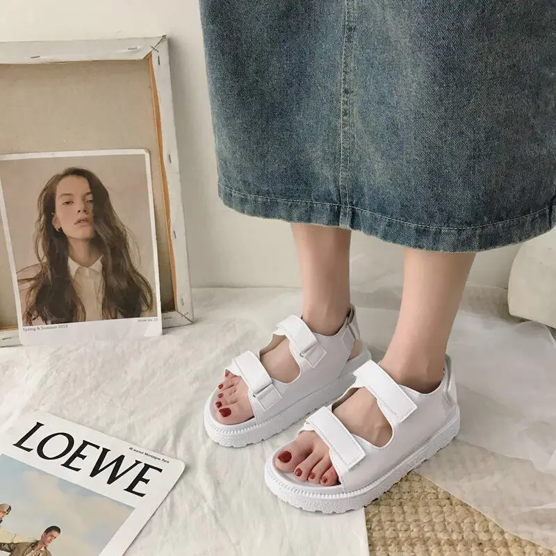 femmes Women's Sandals 2021 Summer Fashion Women Chunky Beach Sandal Denim Comfortable Sandalias Mujer
femmes Women's Sandals 2021 Summer Fashion Women Chunky Beach Sandal Denim Comfortable Sandalias Mujer