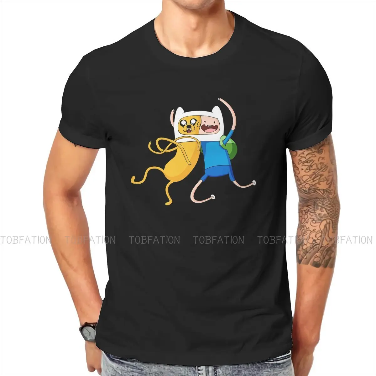 Футболка с надписью «His Beanie Hat Adventure Time», Классическая Готическая футболка большого размера с круглым вырезом, лидер продаж, Мужская Уличная ...
Футболка с надписью «His Beanie Hat Adventure Time», Классическая Готическая футболка большого размера с круглым вырезом, лидер продаж, Мужская Уличная ...