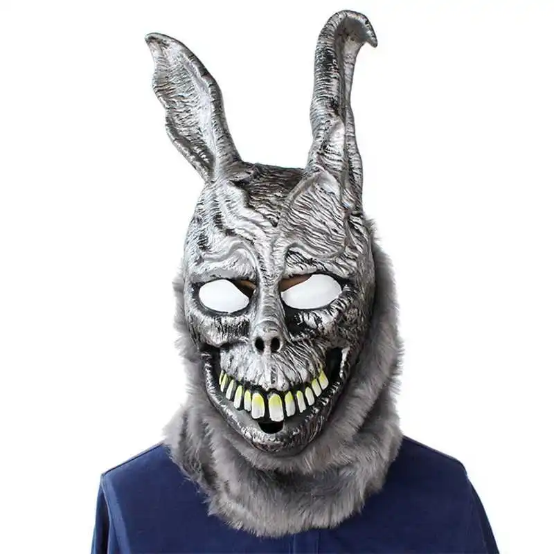 Adult Angry Cartoon Rabbit mask Latex Donnie Darko FRANK the Bunny Costume Cosplay Halloween Overhead Party Maks Supplies
Adult Angry Cartoon Rabbit mask Latex Donnie Darko FRANK the Bunny Costume Cosplay Halloween Overhead Party Maks Supplies