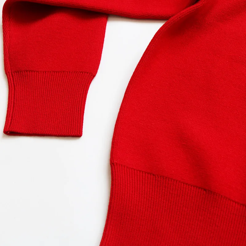 Women Red Turtleneck Sweater Shoulder Gold Buttons Long Sleeve Autumn Winter New 2021 Casual Ladies Jumper Top
Women Red Turtleneck Sweater Shoulder Gold Buttons Long Sleeve Autumn Winter New 2021 Casual Ladies Jumper Top