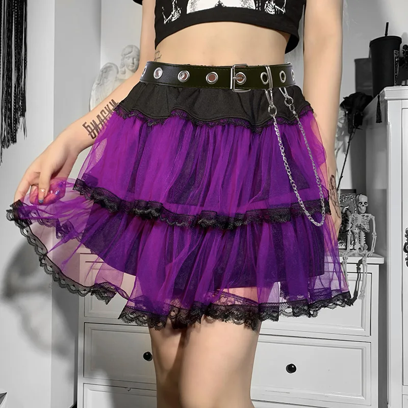 Women Elegant Half Dress Layered Mesh See Through Lace Pleated Ruffle Skirt Party Club Holiday Wear For Spring Fall Summer S M L
Women Elegant Half Dress Layered Mesh See Through Lace Pleated Ruffle Skirt Party Club Holiday Wear For Spring Fall Summer S M L