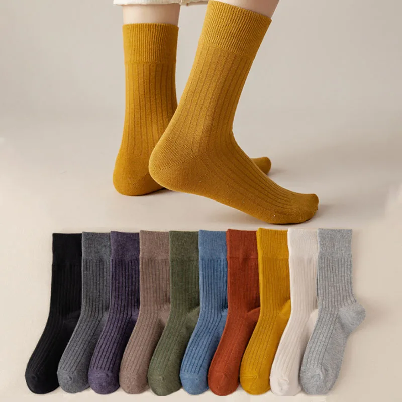 Unisex Long Sock Autumn Winter Women Men Socks Cotton Stripe Warm Soft Breathable Solid Color Male Chausette Comfortable
Unisex Long Sock Autumn Winter Women Men Socks Cotton Stripe Warm Soft Breathable Solid Color Male Chausette Comfortable