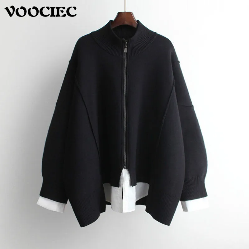 VOOCIEC Autumn and winter Japanese academic style Mob Rioters Leisure high neck pillow book jacket Bat shirt
VOOCIEC Autumn and winter Japanese academic style Mob Rioters Leisure high neck pillow book jacket Bat shirt
