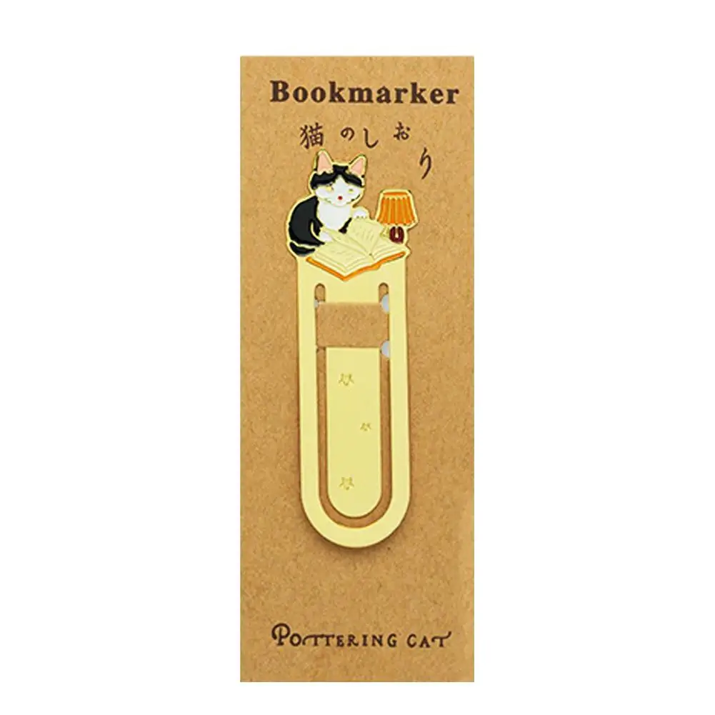 New Innovative Cute Kitty Metal Bookmark Clip Function Gold Plated Stainless Steel Hollow Bookmark
New Innovative Cute Kitty Metal Bookmark Clip Function Gold Plated Stainless Steel Hollow Bookmark