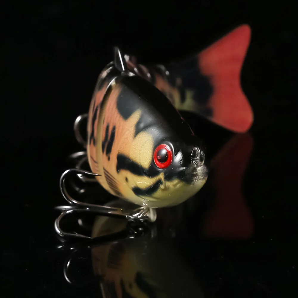 5pcs/winter Fishing Gear Bionic Multi-section Swim Hard Bait10cm/15.7g Artificial Wobbler Rotating Trolling Pike Carp Crank Lure 
5pcs/winter Fishing Gear Bionic Multi-section Swim Hard Bait10cm/15.7g Artificial Wobbler Rotating Trolling Pike Carp Crank Lure