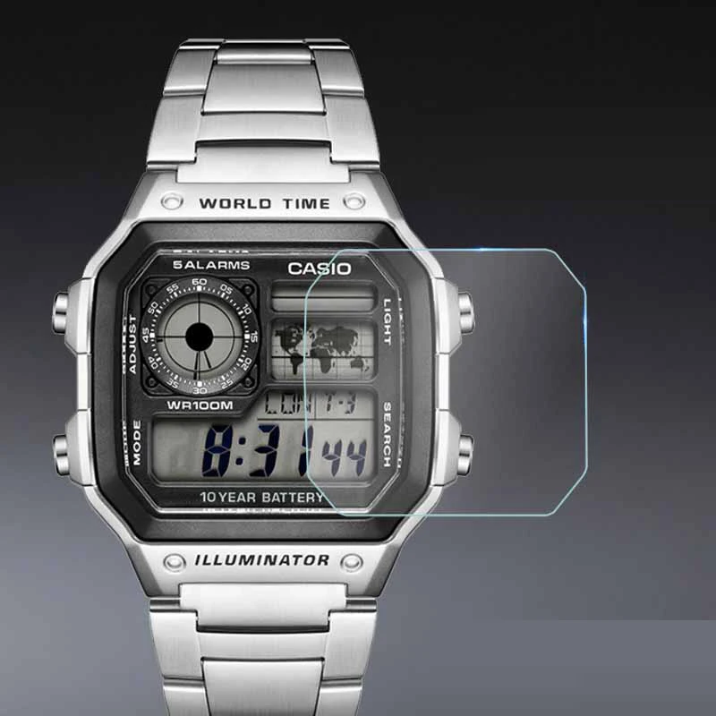 Защитная пленка для экрана Casio DW-5600/5610/5035 AE-1000/1200/1300/1400 A158WA-1 A168WA A700 AQ230 MQ-24 LA-20 |