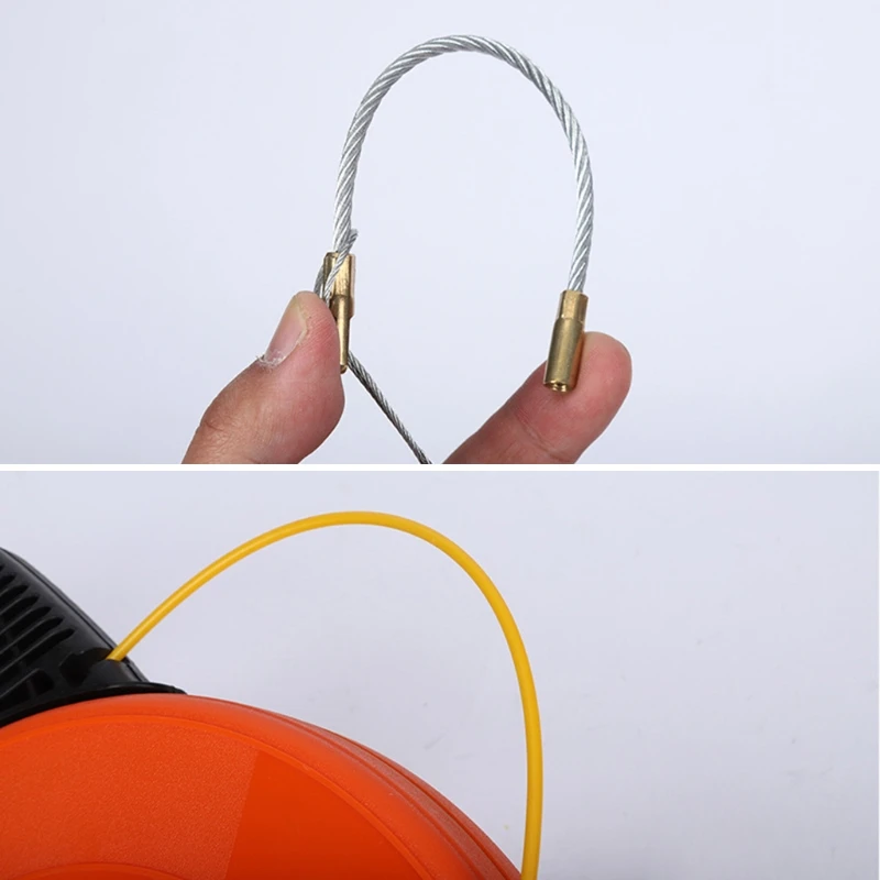 82/98 Foot Fish Tape Reel Puller Conduit Ducting Rodder Pulling Wire Cable Ducting Rodder Pulling Wire Cable Puller
82/98 Foot Fish Tape Reel Puller Conduit Ducting Rodder Pulling Wire Cable Ducting Rodder Pulling Wire Cable Puller