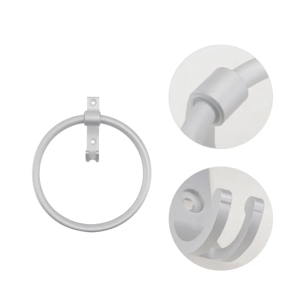 1Pc Bathroom Hanging Towel Rack Non-punching Towel Ring Creative Towel Holder 
1Pc Bathroom Hanging Towel Rack Non-punching Towel Ring Creative Towel Holder