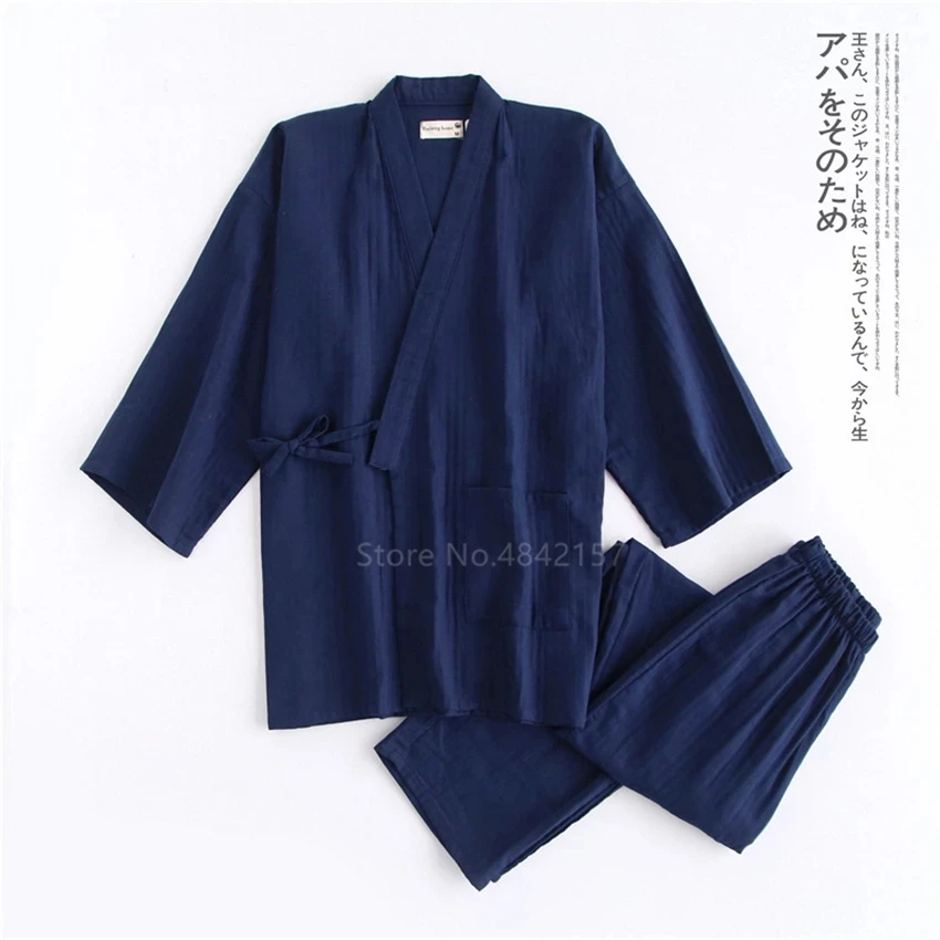 Традиционные японские кимоно Yukata, хлопчатобумажные повседневные брюки с оборками домашний банный халат для мужчин повседневная однотонная Пижама, одежда для сна, одежда самураев, комплект
Традиционные японские кимоно Yukata, хлопчатобумажные повседневные брюки с оборками домашний банный халат для мужчин повседневная однотонная Пижама, одежда для сна, одежда самураев, комплект
