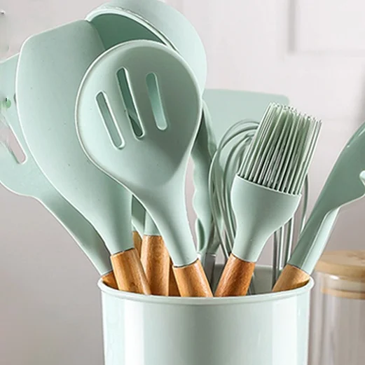 Silicone Non Stick Cookware Set Cute Camping Convenient Dinner Cookware Set Green High Quality Kookgerei Kitchen Wares EI50CW
Silicone Non Stick Cookware Set Cute Camping Convenient Dinner Cookware Set Green High Quality Kookgerei Kitchen Wares EI50CW