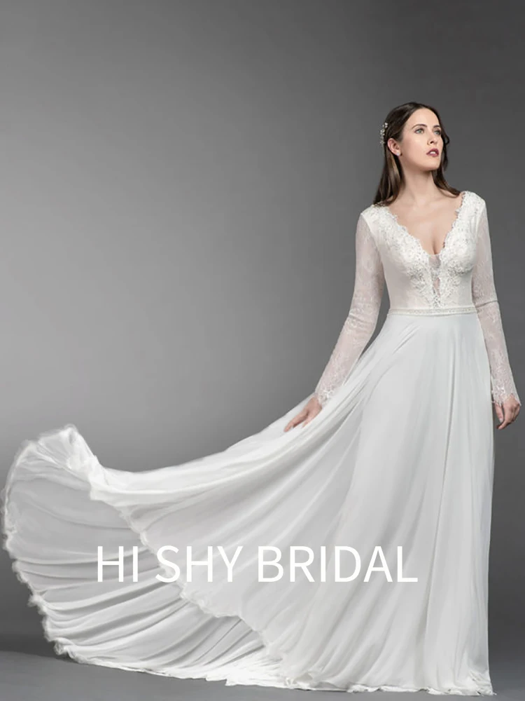 Hi Shy Bridal 2021 New Luxury Lace Wedding Dresses Suitable for Every Bride Free Tailored Plus Size and Free Shipping
Hi Shy Bridal 2021 New Luxury Lace Wedding Dresses Suitable for Every Bride Free Tailored Plus Size and Free Shipping