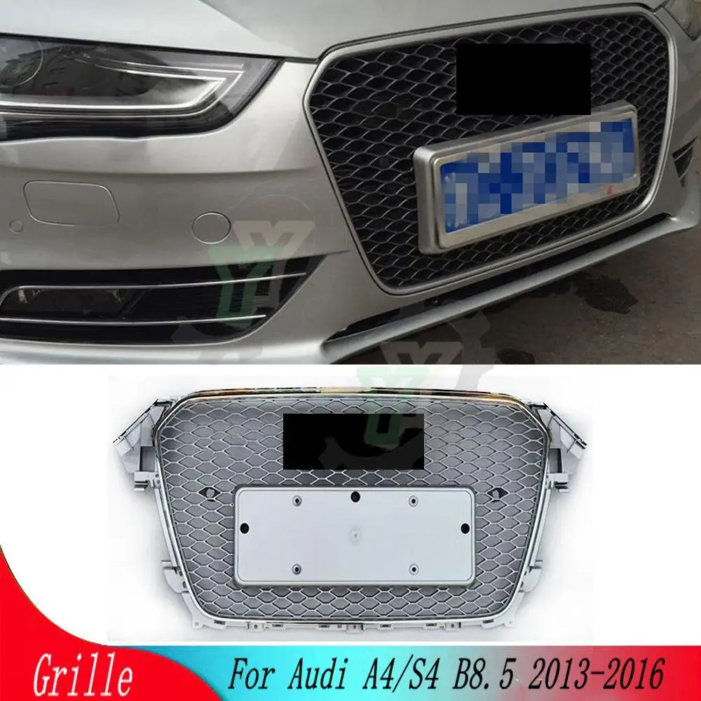 Высококачественная Модифицированная гексагональная решетка с ячеистой сеткой для Audi A4/S4 B8.5 2013 2014 2015 2016 (для RS4), Стильный гоночный гриль
Высококачественная Модифицированная гексагональная решетка с ячеистой сеткой для Audi A4/S4 B8.5 2013 2014 2015 2016 (для RS4), Стильный гоночный гриль