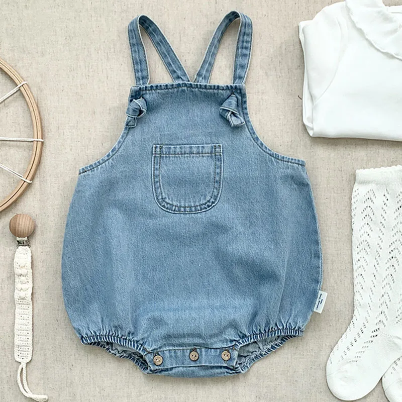 Infant Baby Boy Girl Newborn Spring Kids Boy Girl Cowboy Braces Rompers Pure Color Rompers Clothes Baby Boy Girl Rompers 
Infant Baby Boy Girl Newborn Spring Kids Boy Girl Cowboy Braces Rompers Pure Color Rompers Clothes Baby Boy Girl Rompers
