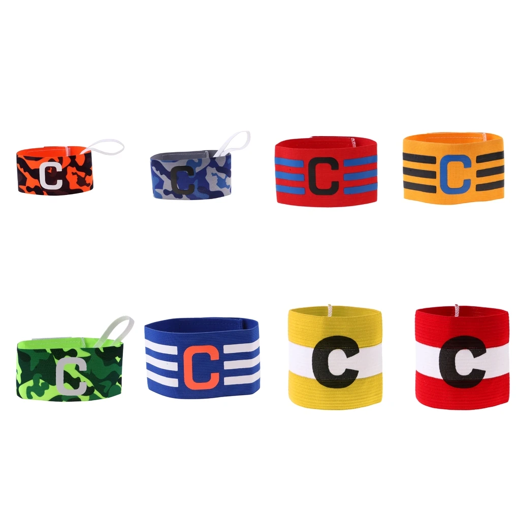 CAPTAIN'S ARM BAND youth & adult size Football Soccer Sports Elastic Armband
CAPTAIN'S ARM BAND youth & adult size Football Soccer Sports Elastic Armband