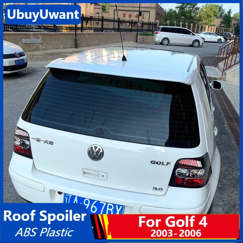 UBUYUWANT Rear Roof Spoiler for Volkswage Golf 4 IV MK4 2003 2004 2005 2006 ABS Rear Lip Golf4 Spoiler Car Tail Wing Decoration
UBUYUWANT Rear Roof Spoiler for Volkswage Golf 4 IV MK4 2003 2004 2005 2006 ABS Rear Lip Golf4 Spoiler Car Tail Wing Decoration